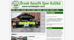 Desktop Screenshot of ornekspor.com